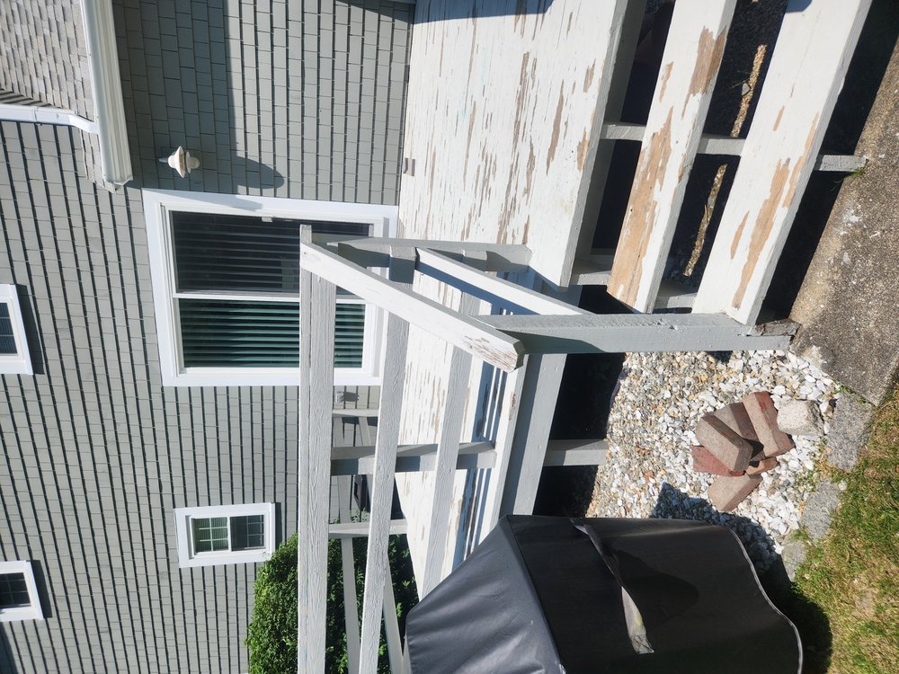 Small deck before upgrade