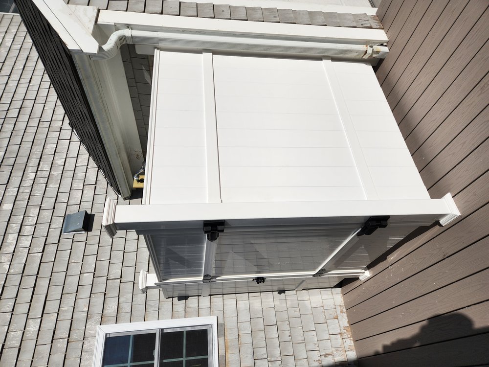 Final completed deck view